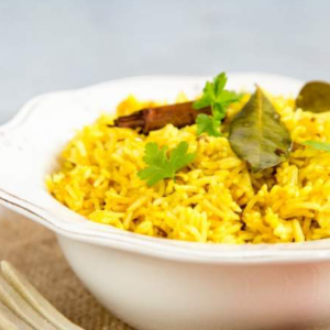 Rice Almond & Curry