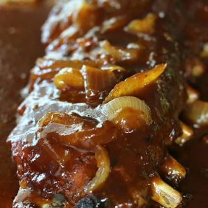 Ribs with Onions