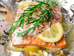 PESAJ-Baked Salmon with Rosemary