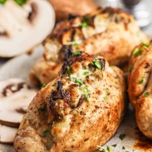 PESAJ-Stuffed Breasts with Mushrooms
